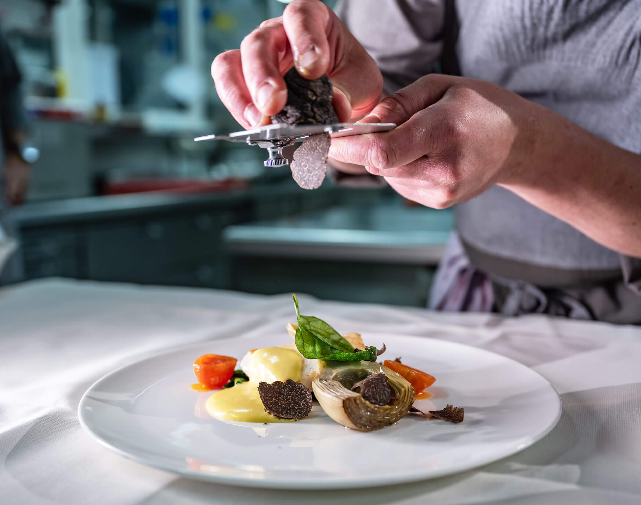 Kochen mit Trüffel - 5 Sterne Hotel Mirabell Dolomites in Olang