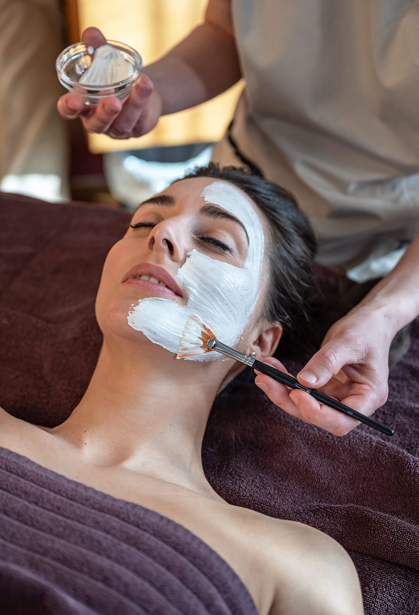 Behandlungen & Massagen - 5 Sterne Hotel Mirabell Dolomites in Olang