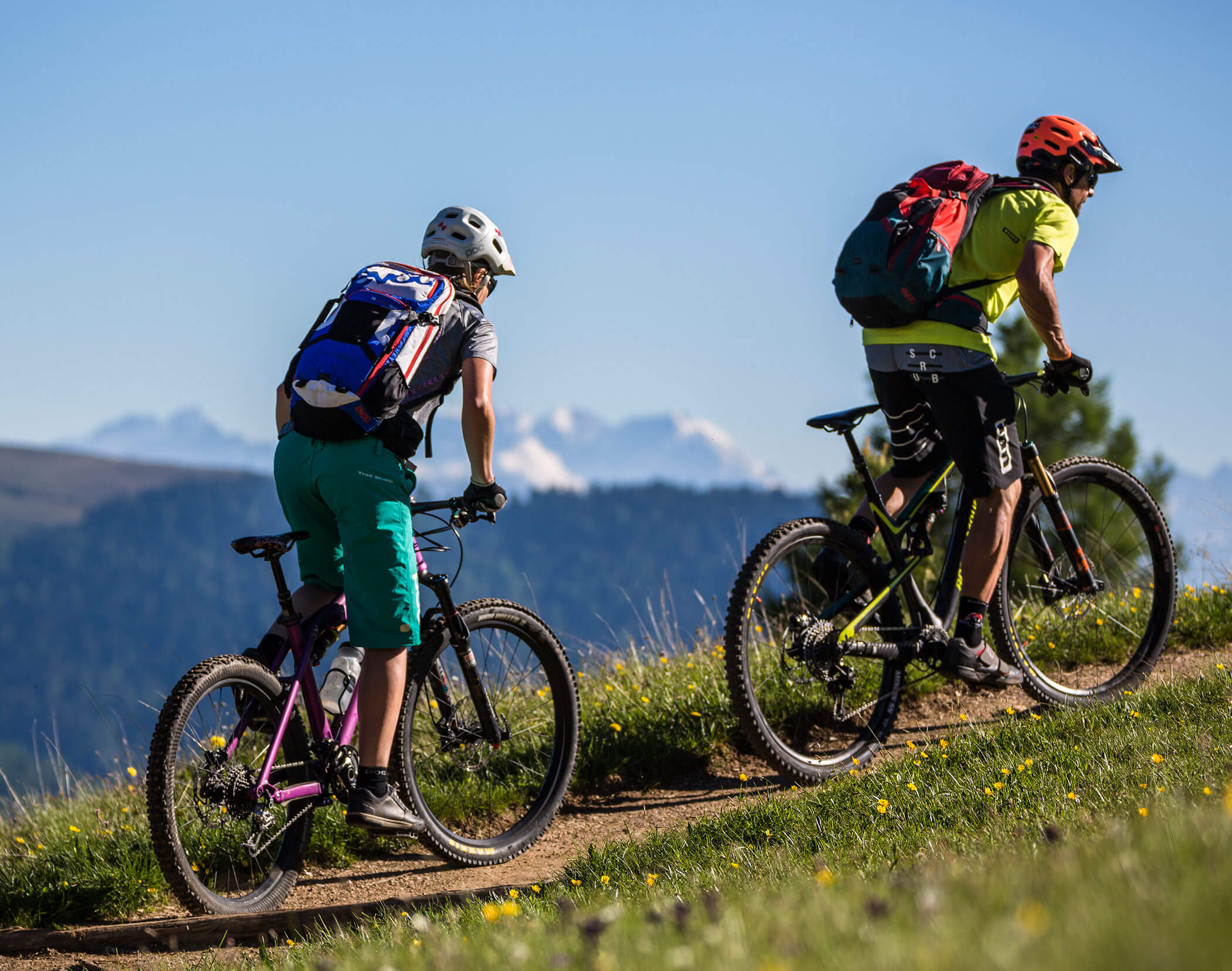 MTB tour in summer - Hotel Mirabell Dolomites 5 star in Valdaora