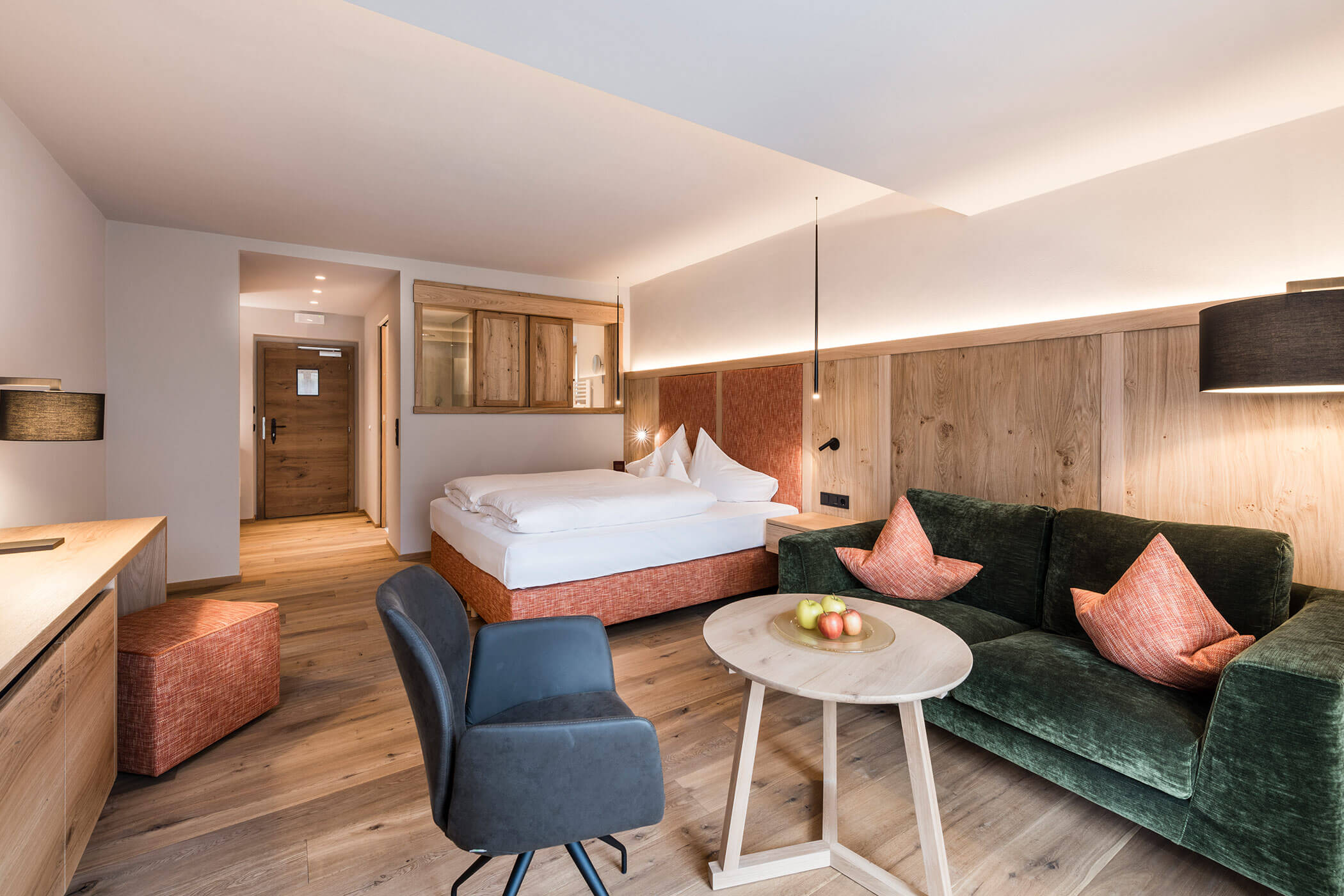 Innenaufnahme - Zimmer Garten Vital - 5 Sterne Hotel Mirabell Dolomites in Olang