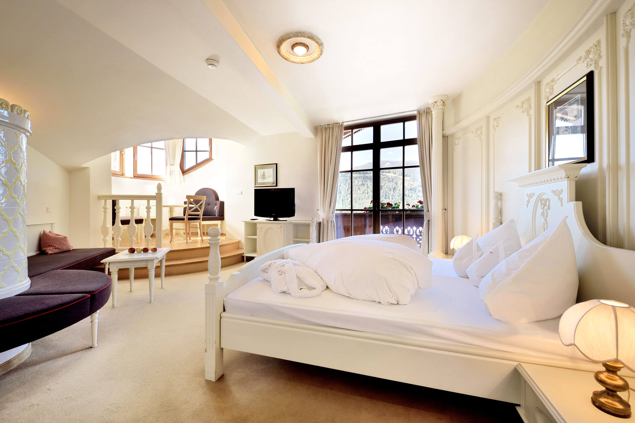 Wohnen - Zimmer im Turm Select - 5 Sterne Hotel Mirabell Dolomites in Olang